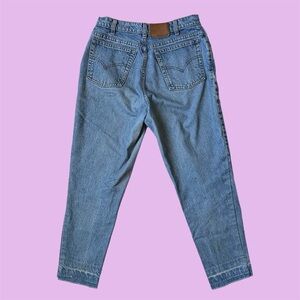 Vintage Levi’s 32x25 531 Open Hem Faded Denim Jeans Distressed